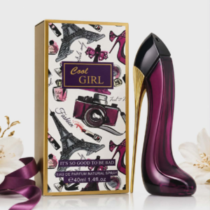 Woda perfumowana Cool Girl – kobiecy zapach w fioletowym flakonie 40 ml