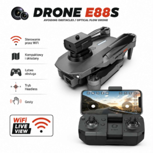Dron E88S z kamerą WiFi