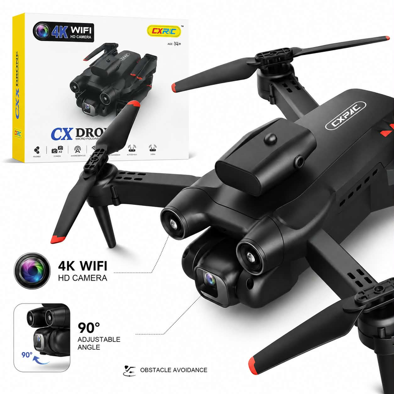 Dron CXRIC CX Drone 4K WiFi - obrazek 5