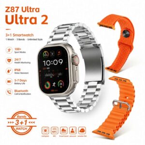Smartwatch Z87 Ultra 2 – nowoczesny zegarek z 3 paskami (2+1 gratis)