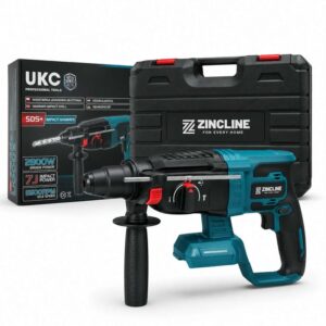Młotowiertarka ZINCLINE SDS+ 2800 W – z walizką