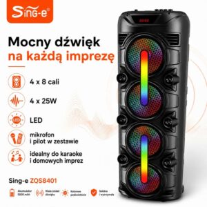 Głośnik karaoke Sing-e ZQS8401