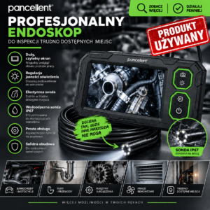 BLOW Kamera/Endoskop Inspekcyjny 4,3" Full HD 5 m IP67
